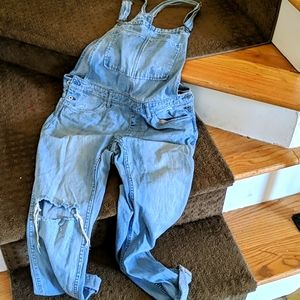 Denim Overalls